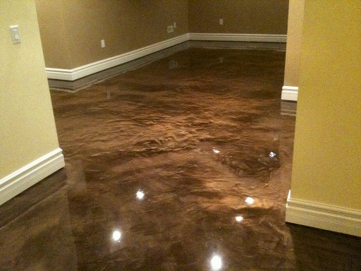 Brighton MI custom seamless elite crete basement flooring 5
